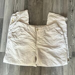 guess cream lounge pants